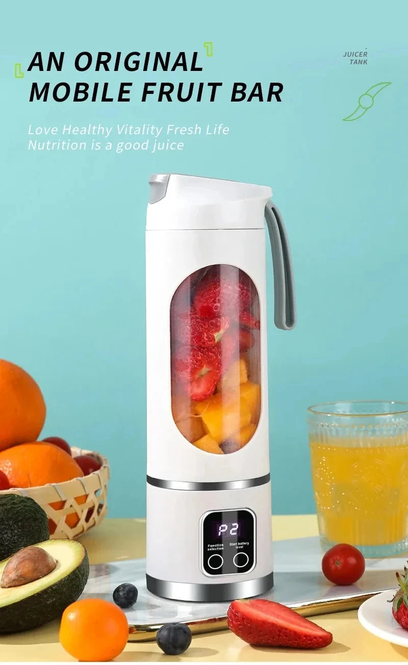 Kitchenora™ Ultra-Mix: Smart Portable Blender