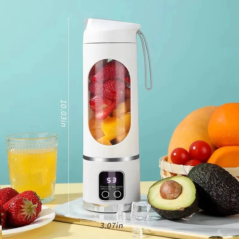 Kitchenora™ Ultra-Mix: Smart Portable Blender