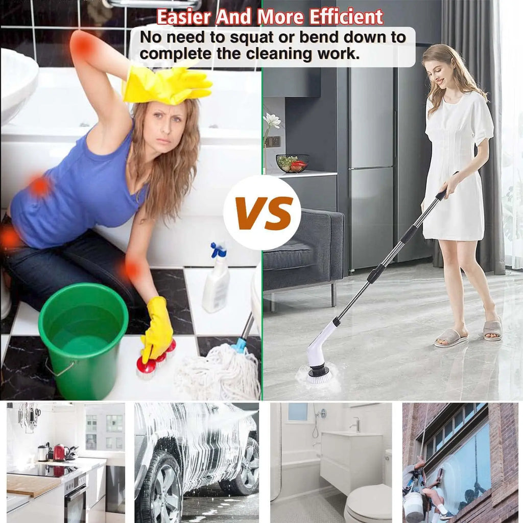 Kitchenora™ 9-in-1 Power Scrub: The All-In-One Cleaning Solution