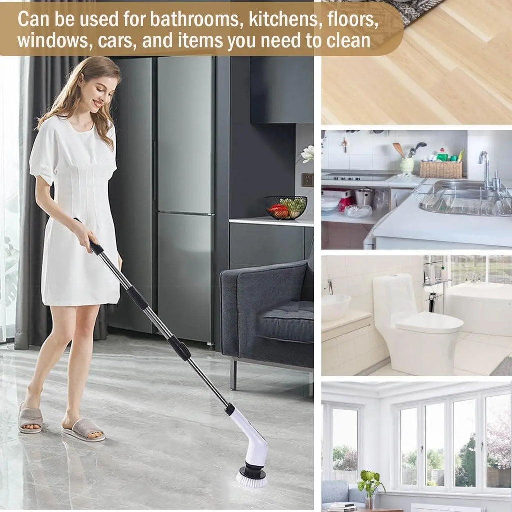 Kitchenora™ 9-in-1 Power Scrub: The All-In-One Cleaning Solution