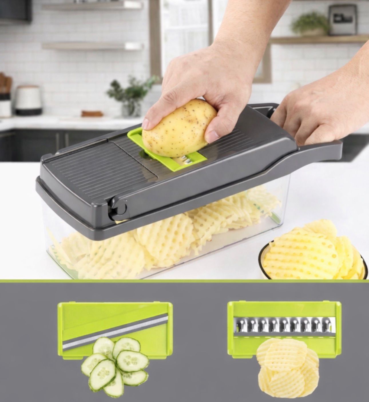 Kitchenora™ MasterChef 16-in-1 Vegetable Chopper
