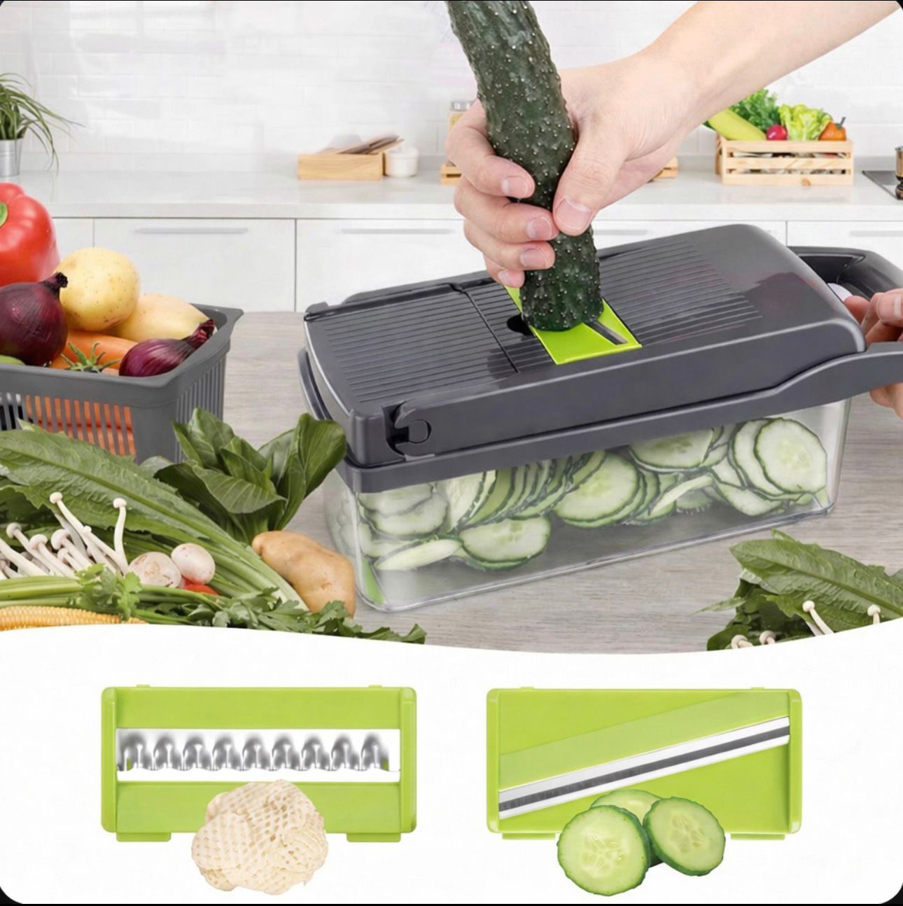 Kitchenora™ MasterChef 16-in-1 Vegetable Chopper